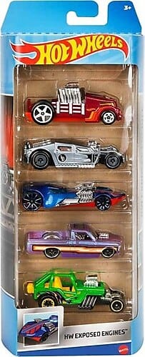 Hot Wheels Car Pack Hw Exposed Engines