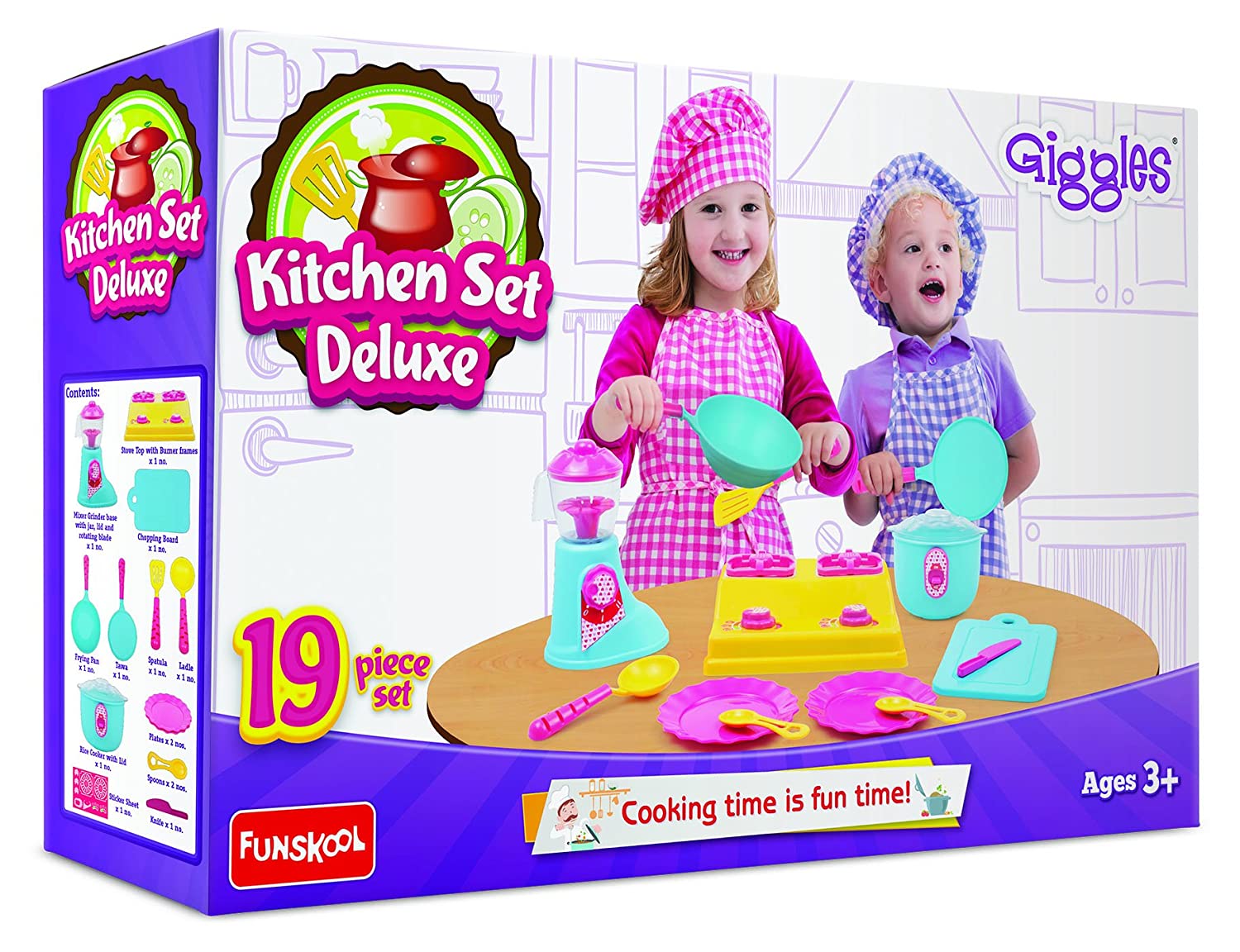 Funskool kitchen sales set deluxe