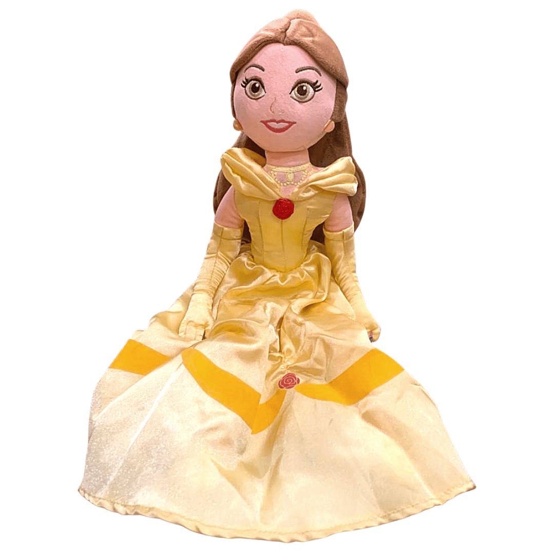 Belle plush deals doll