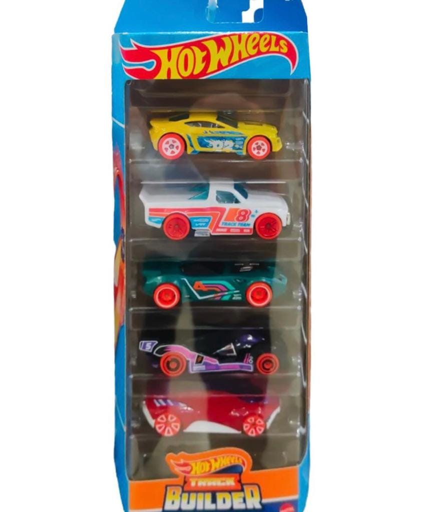 Hot wheels track builder best sale 5 pack