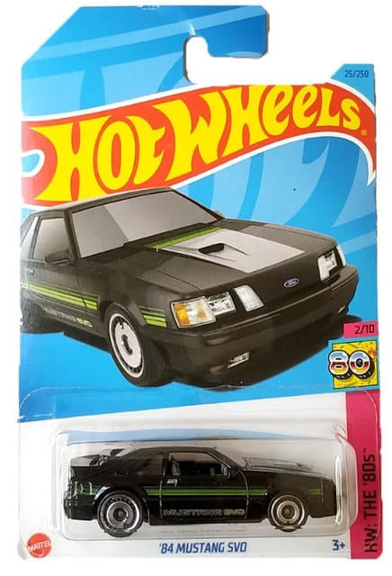 84 mustang svo store hot wheels