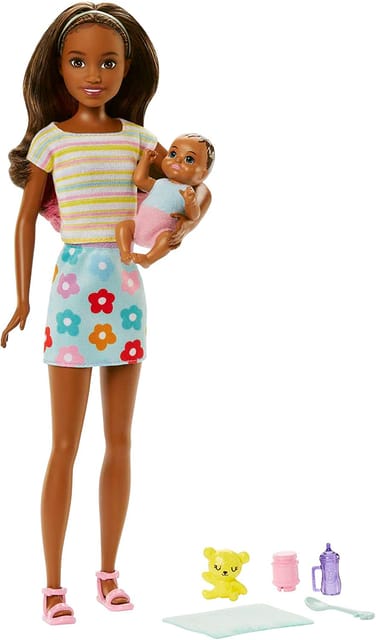 Barbie best sale doll babysitting