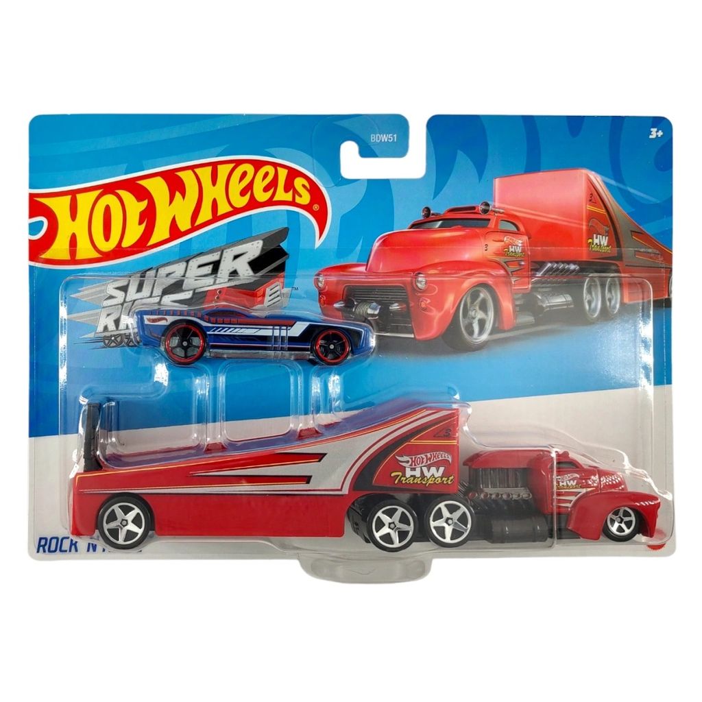 Hot Wheels Super Rigs Rock N Race 1907