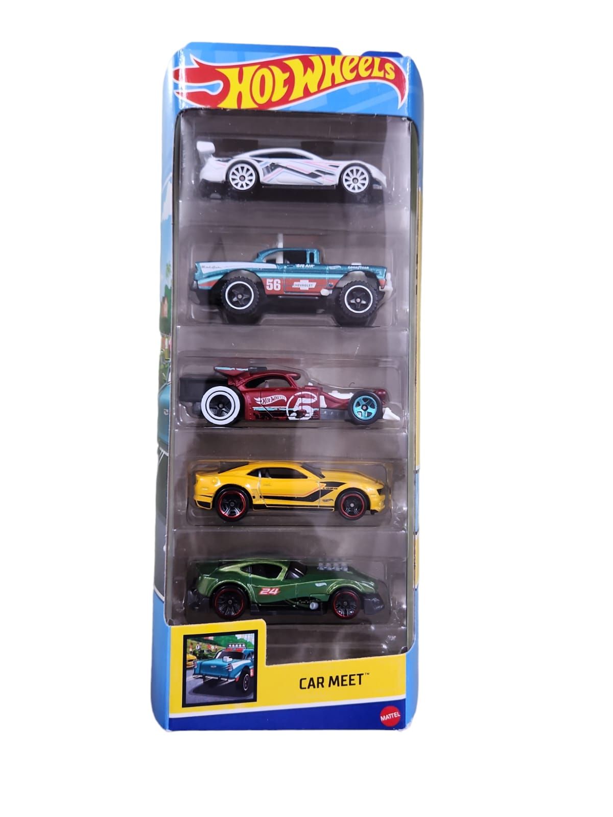 Hot wheels car store meet 5 pack