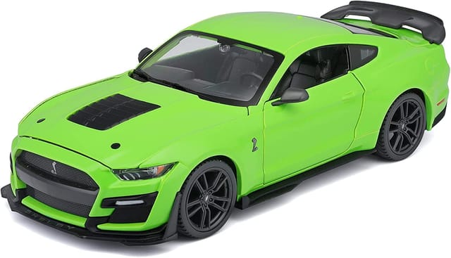 Maisto Diecast 2020 Mustang Shelby GT500 - Green - 1/24