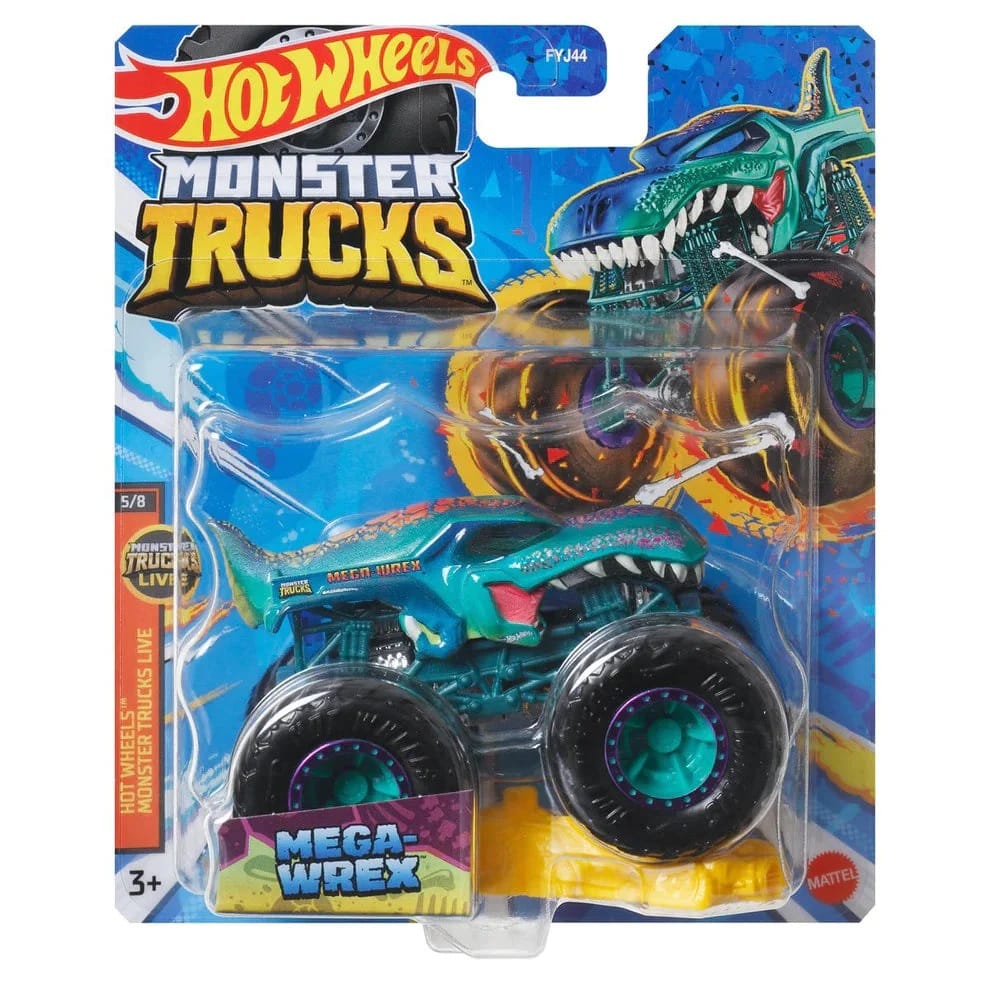 Hot wheels monster trucks mega sales wrex