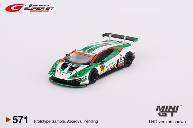 Mini GT Lamborghini Huracan GT3 EVO 87 Bamboo Airways Lamborghini GT3