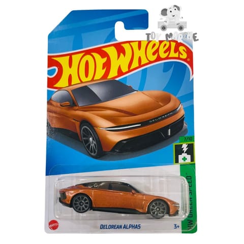 Hot Wheels HW Green Speed Delorean Alpha5