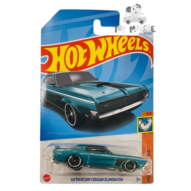 Hot Wheels Muscle Mania '69 Mercury Cougar Eliminator