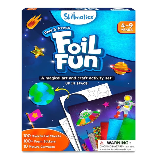 Skillmatics Peel & Press Foil Fun - Space