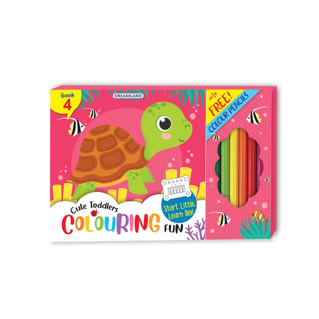 Dreamland Publications - Cute Toddlers Colouring Fun Book 4