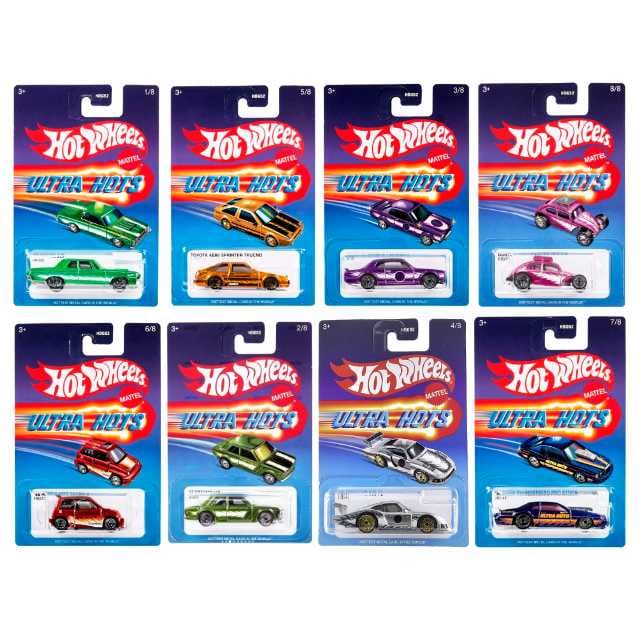 Hot Wheels Ultra Hots Set of 8 Cars