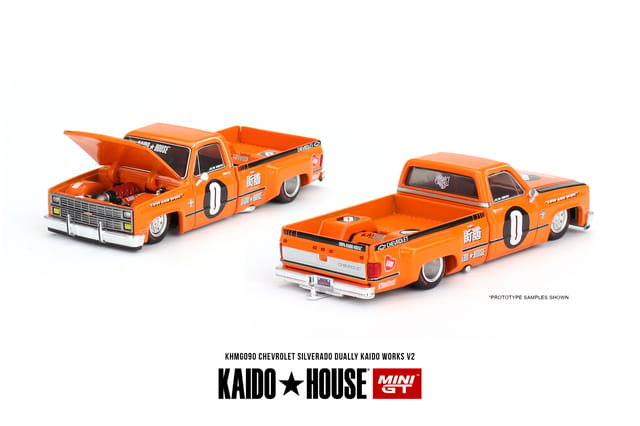 Mini GT Chevrolet Silverado Dually Kaido Works V2