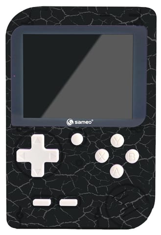 Sameo Dream Boy Retro Handheld Game Console - 500 Games - Marble Black
