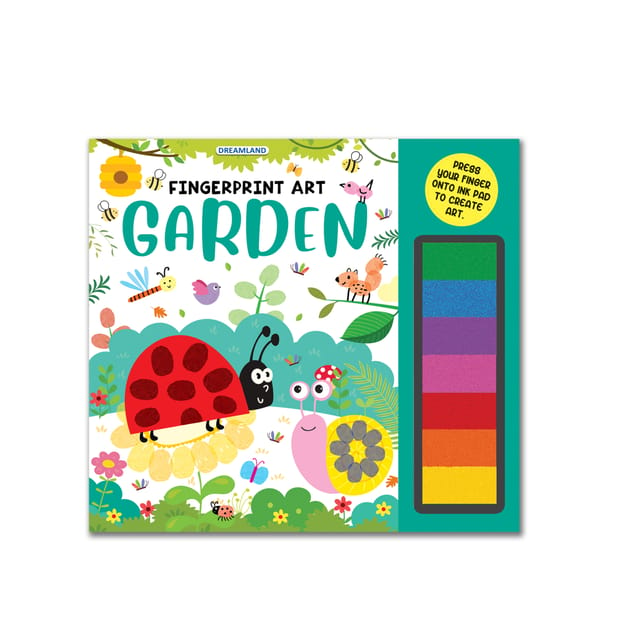 Fingerprint Art Books - Garden