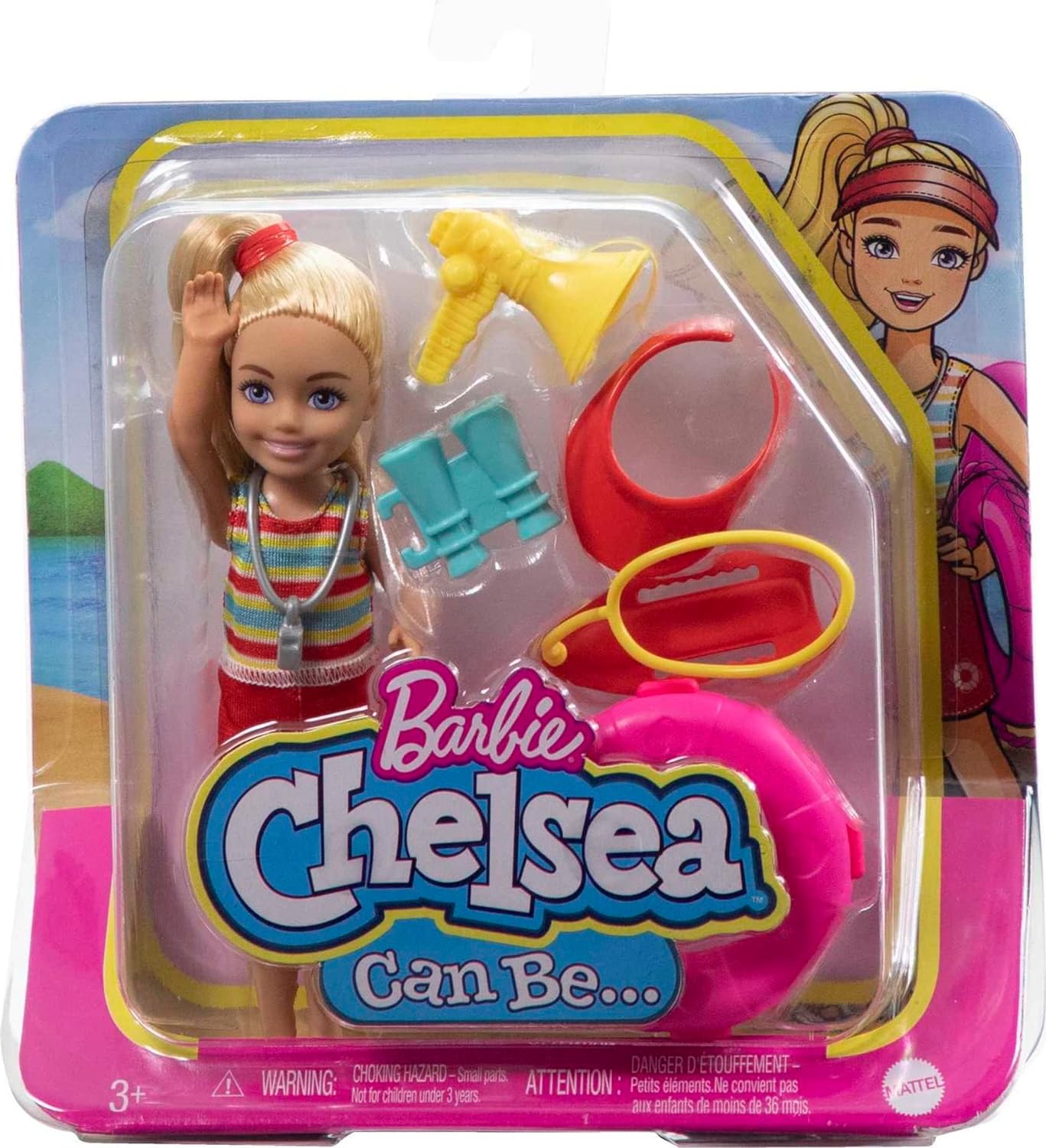 Barbie It Takes Two Chelsea Camping Doll With Pet Owl Accessories