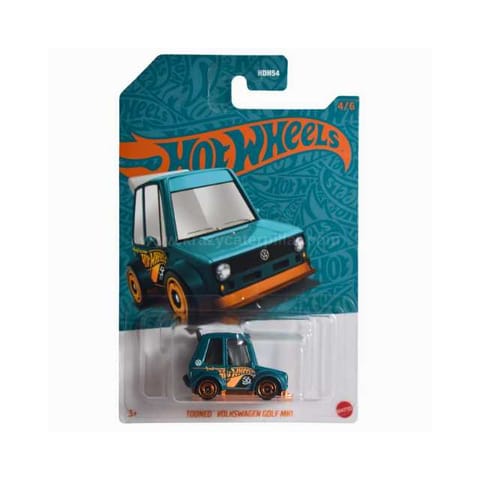 Hot Wheels 56th Anniversary Pearl and Chrome - Tooned Volkswagen Golf MK1