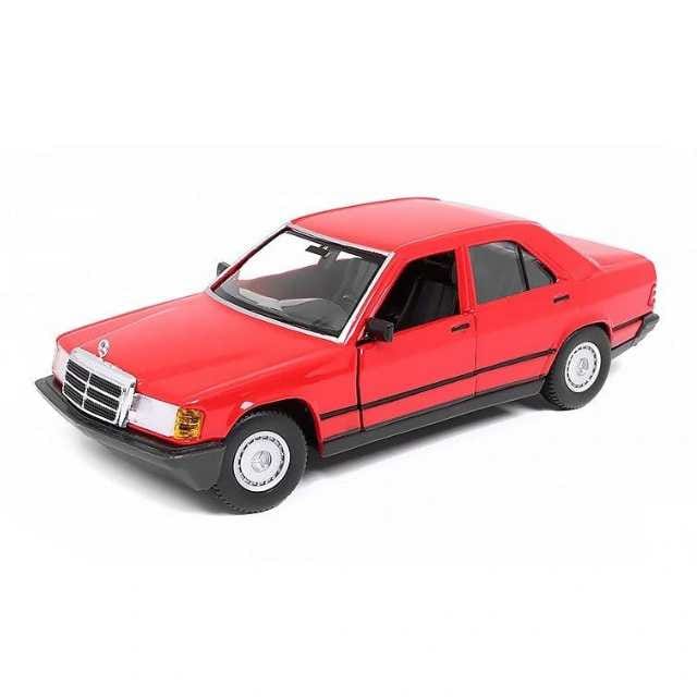 Bburago Mercedes-Benz 190E 2.6 Red 1:24