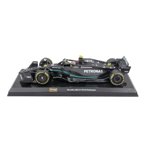 Bburago F1 Mercedes AMG Petronas W14E 2023 Formula 1 Lewis Hamilton 44 Scale 1:24