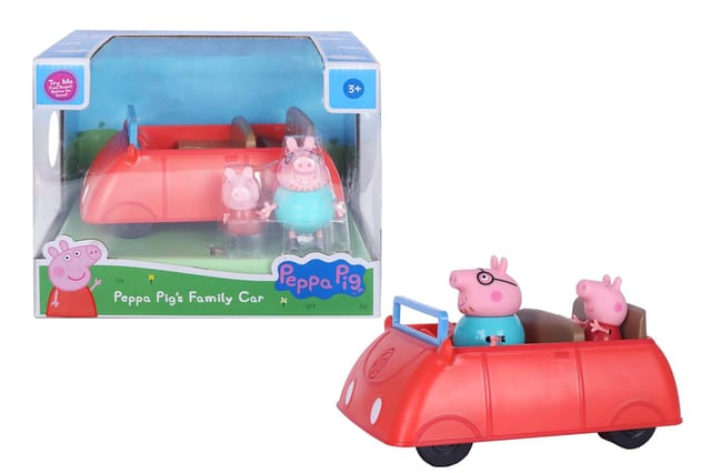 Hasbro Peppa Pig Peppa's Family Red Car