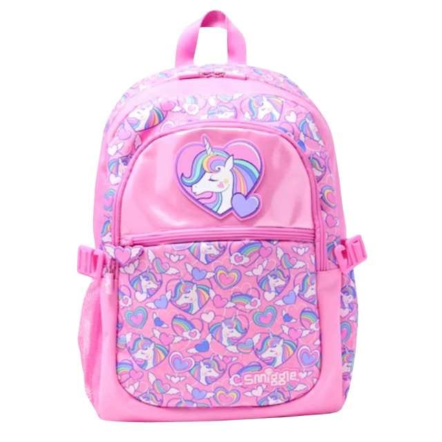 Smiggle Fly Hi Unicorn Backpack - Pink