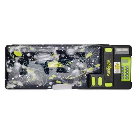 Smiggle Fly High Pop Out Pencil Case Black