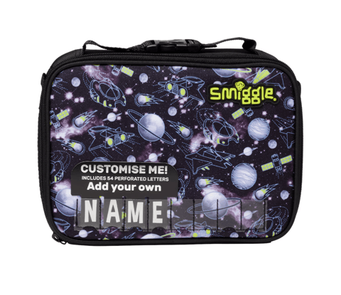 Smiggle Fly High Square Attach Id Lunchbox