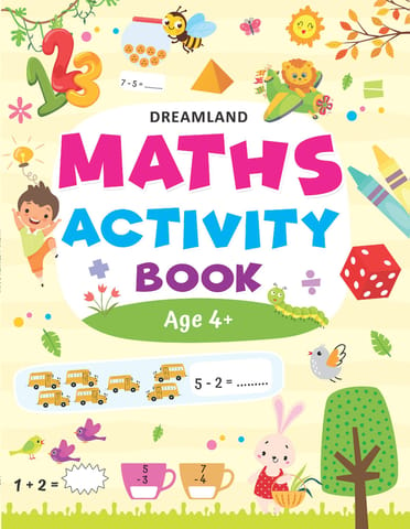 Dreamland Publications - Maths Activity Book Age 4+