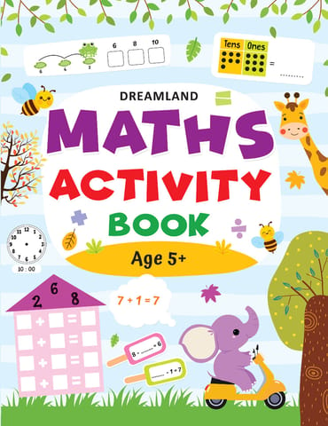 Dreamland Publications - Maths Activity Book Age 5+