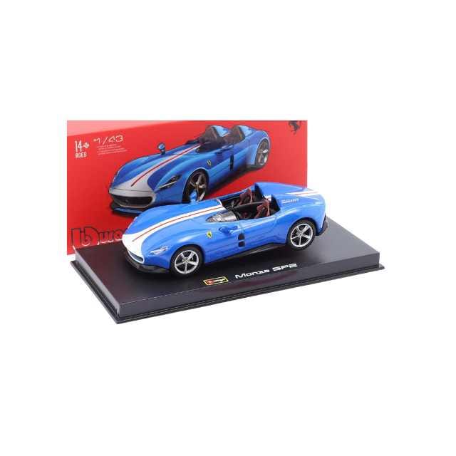 BBurago Ferrari Monza SP2 Blue - 1:43