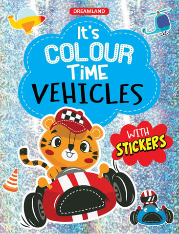 Dreamland Vehicles- It's Colour time with Stickers