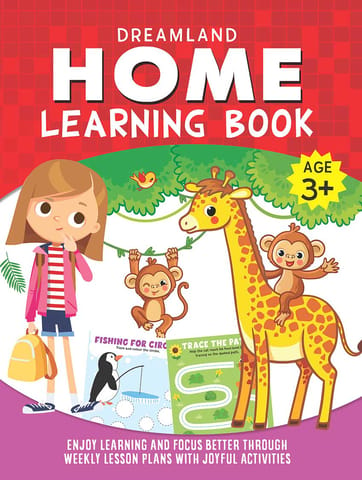 Dreamland Home Learning Book With Joyful Activities - 3+