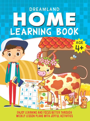 Dreamland Home Learning Book With Joyful Activities - 4+