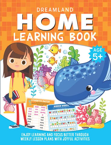 Dreamland Home Learning Book With Joyful Activities - 5+