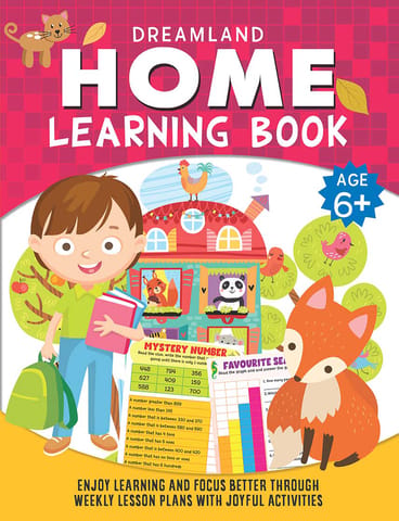 Dreamland Home Learning Book With Joyful Activities - 6+