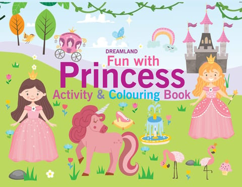 Dreamland Fun with Princess Activity & Colouring