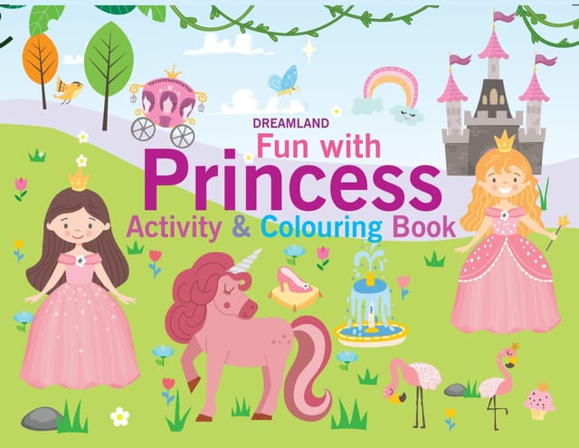 Dreamland Fun with Princess Activity & Colouring