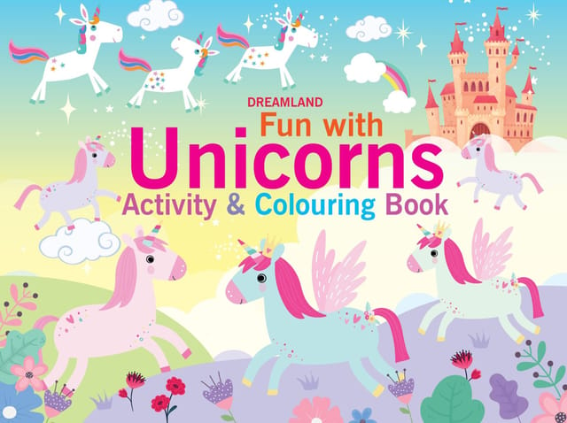 Dreamland Fun with Unicorns Activity & Colouring