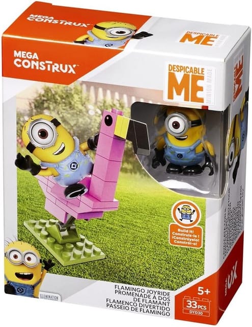 Mega Construx Despicable Me Flamingo Joyride Playset