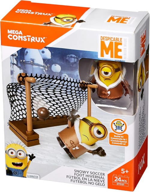 Mega Construx Despicable Me Snowball Soccer Playset