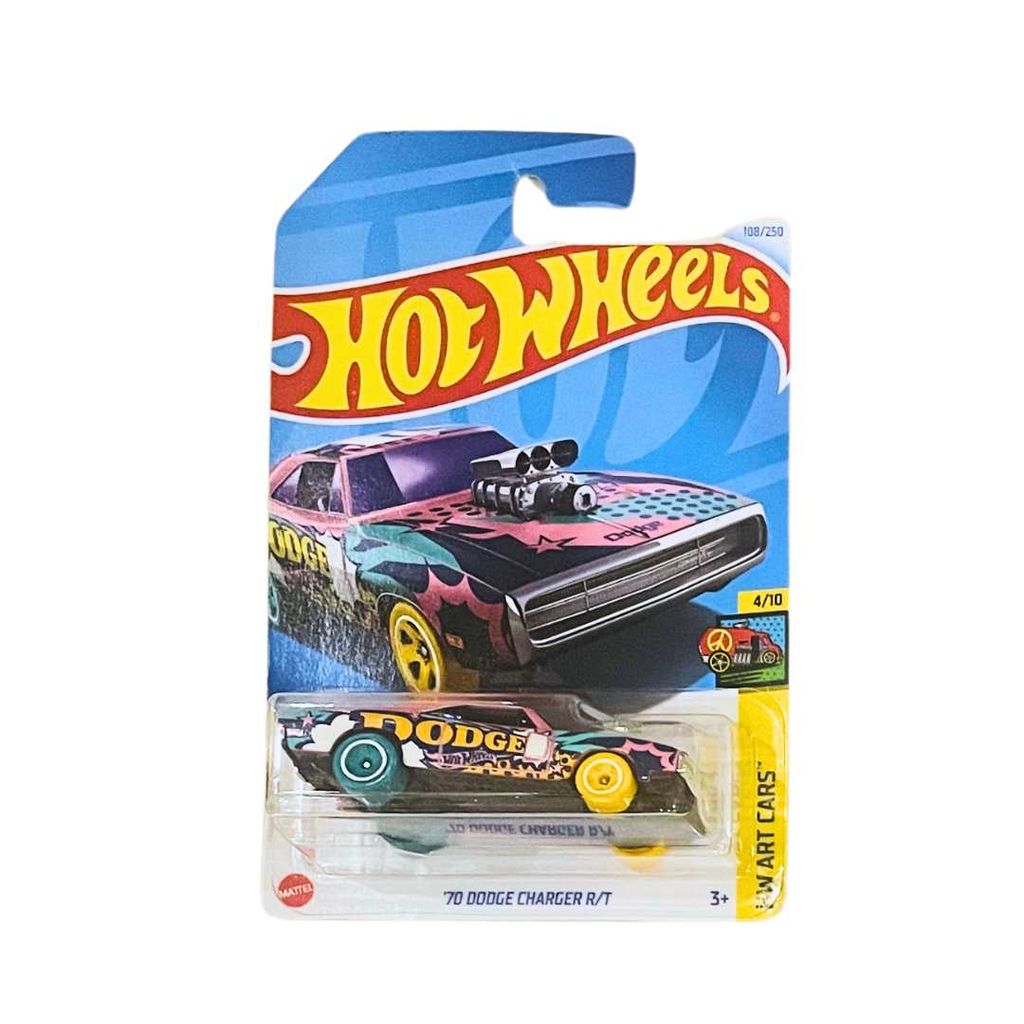 Hot Wheels HW Art Cars '70 Dodge Charger R/T