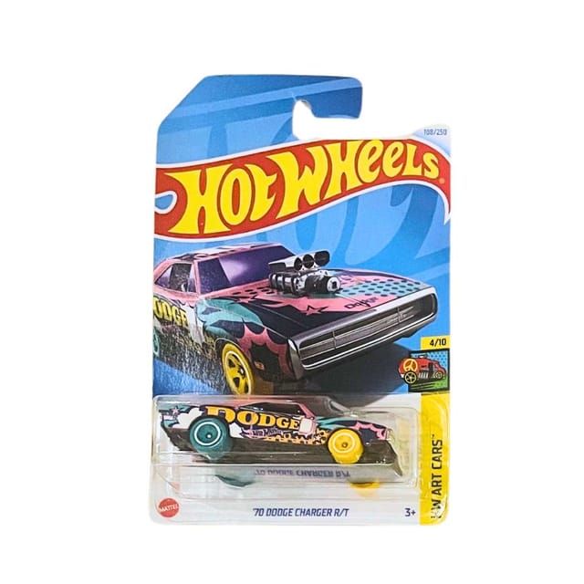 Hot Wheels HW Art Cars '70 Dodge Charger R/T