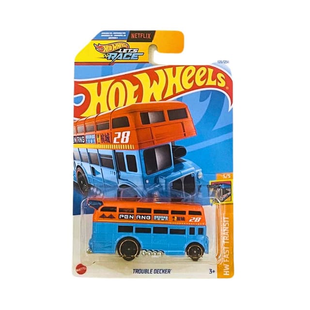 Hot Wheels HW Fast Transit Trouble Decker