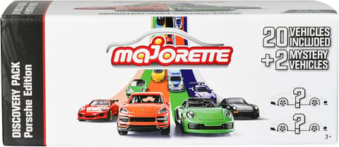 Majorette Porsche Cars Discovery Pack 20+2 Mystery Cars