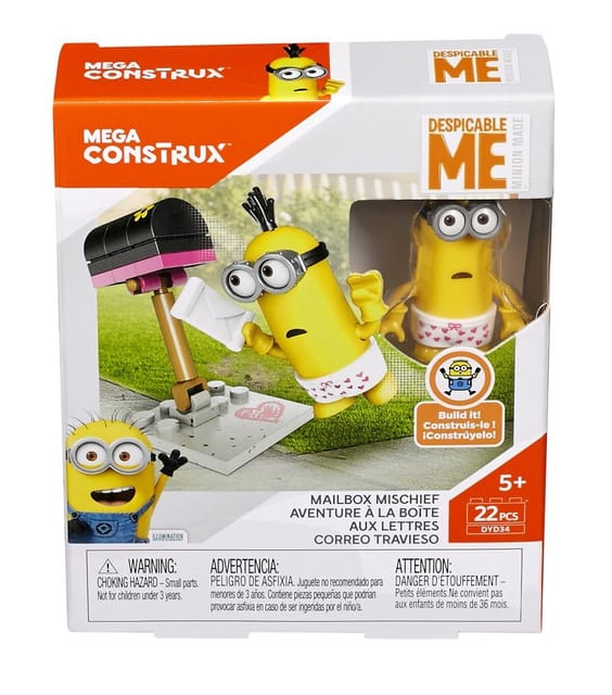 Mega Construx Despicable Me Mailbox Mischief