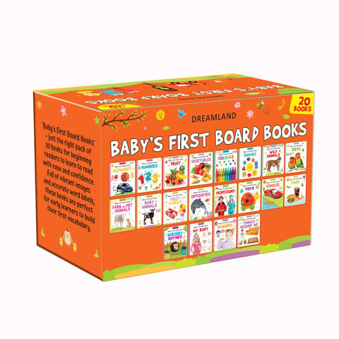 Dreamland Publications - BABY'S FIRST BOARD BOOKS (A SET OF 20 BOOKS)