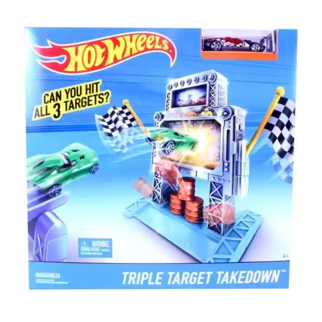 Hot Wheels Triple Target Takedown Track Set