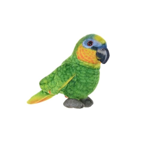 Wild Republic Rainforest Orange Winged Parrot 4.5 inch