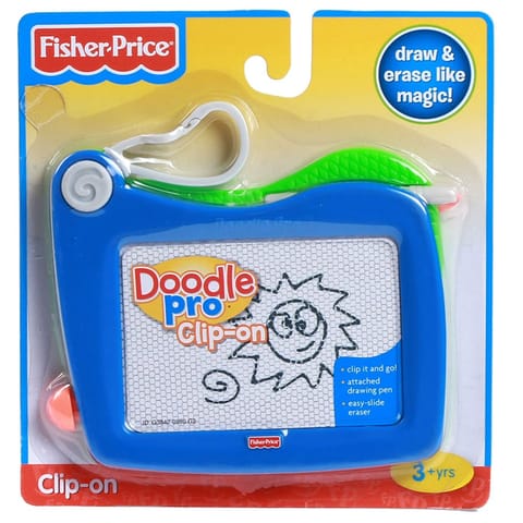 Fisher Price Doodle Pro Clip-On Blue