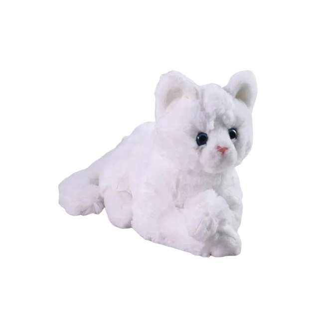 Wild Republic Paws Mini White Longpile Cat